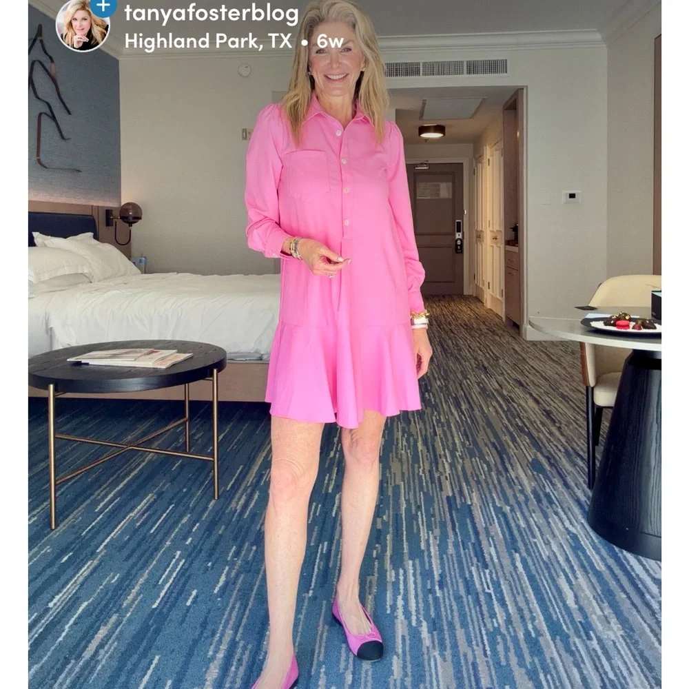 Tuckernuck Hot Pink Callahan Dress - Picture 3 of 5